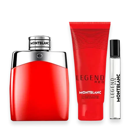 Legend Red by Mont Blanc 3.3 oz. Gift Set