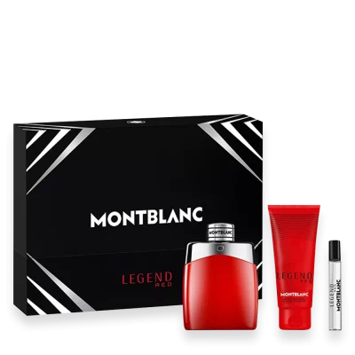 Legend Red by Mont Blanc 3.3 oz. Gift Set