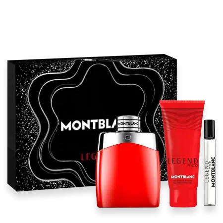 Legend Red by Mont Blanc 3.3 oz. Gift Set