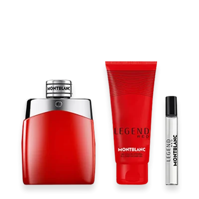 Legend Red by Mont Blanc 3.3 oz. Gift Set