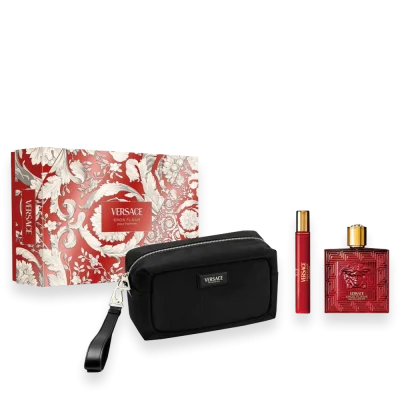 Versace Eros Flame 3.4 oz. Gift Set