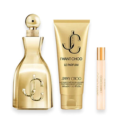 I Want Choo Le Parfum by Jimmy Choo 3.3 oz. Gift Set