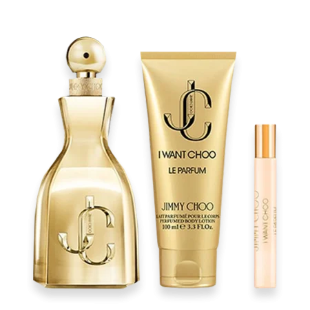 I Want Choo Le Parfum by Jimmy Choo 3.3 oz. Gift Set