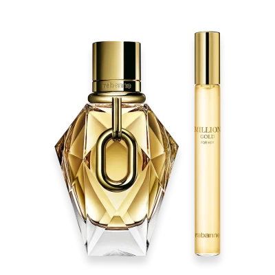 Million Gold For Her by Rabanne 1.7oz Gift Set