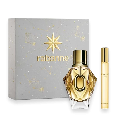 Million Gold For Her by Rabanne 1.7oz Gift Set
