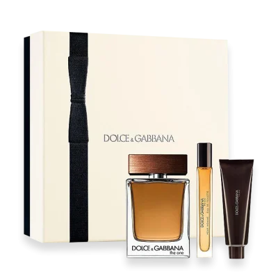 The One by Dolce & Gabbana For Men 3.3 oz. Gift Set