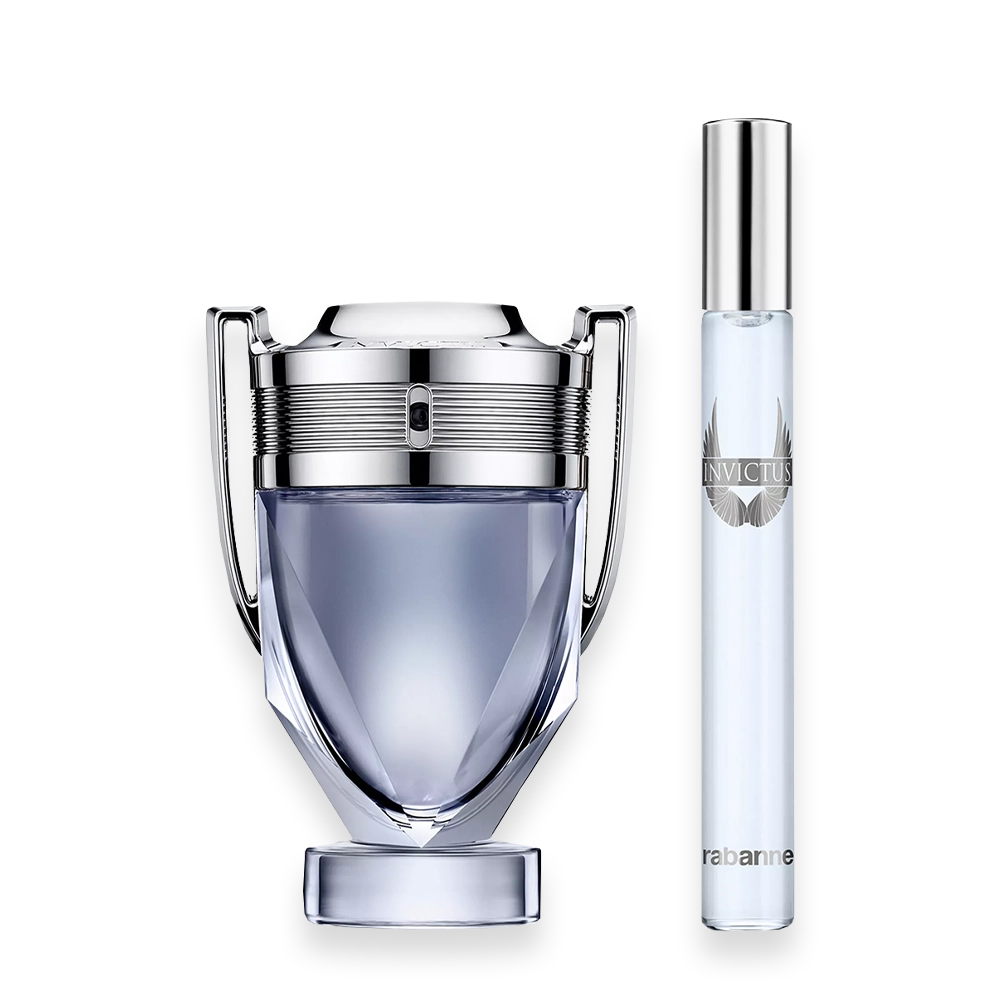 Invictus by Paco Rabanne 3.4 oz. Travel Set
