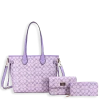 3pc Half Moon Tote with Wallet & Crossbody