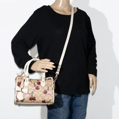 Cherry Half Moon Crossbody