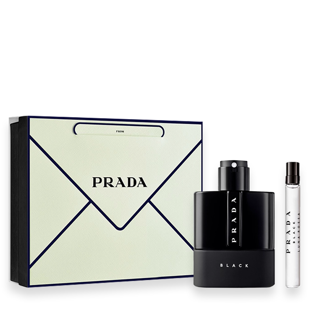Prada Luna Rossa Black 3.3 oz. Gift Set