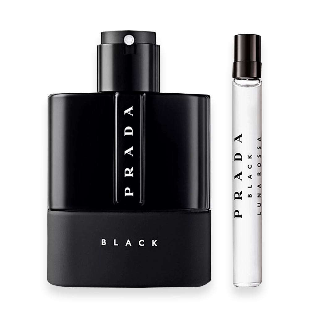 Prada Luna Rossa Black 3.3 oz. Gift Set