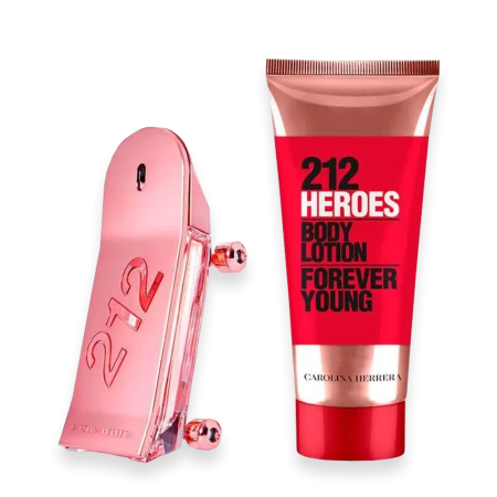212 Vip Heroes Forever Young by Carolina Herrera 2.7 oz. Gift Set