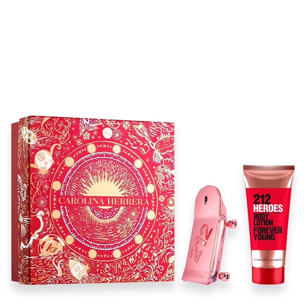 212 Vip Heroes Forever Young by Carolina Herrera 2.7 oz. Gift Set