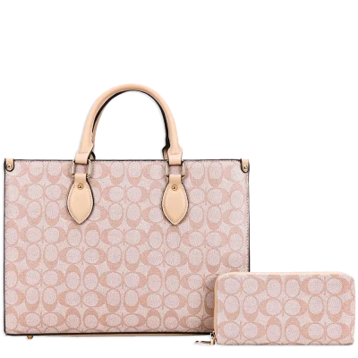 2pc Half Moon Satchel with Wallet