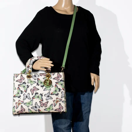 2pc Butterfly Bag with Wallet