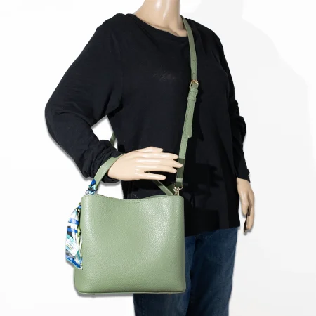 Hobo Crossbody with Scarf