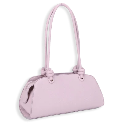 Knotted Top Handle Shoulder Bag