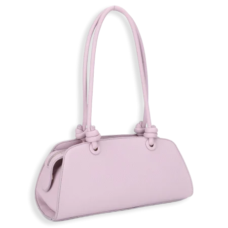 Knotted Top Handle Shoulder Bag