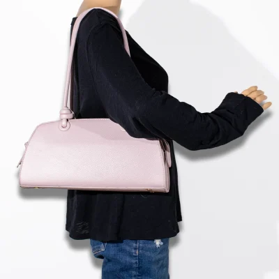 Knotted Top Handle Shoulder Bag