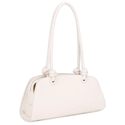 Knotted Top Handle Shoulder Bag