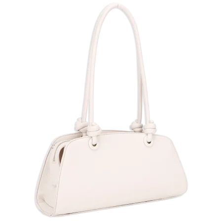 Knotted Top Handle Shoulder Bag