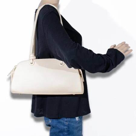 Knotted Top Handle Shoulder Bag