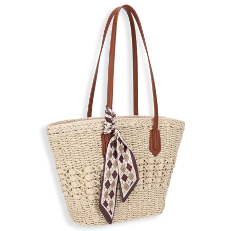 Straw Hobo Bag
