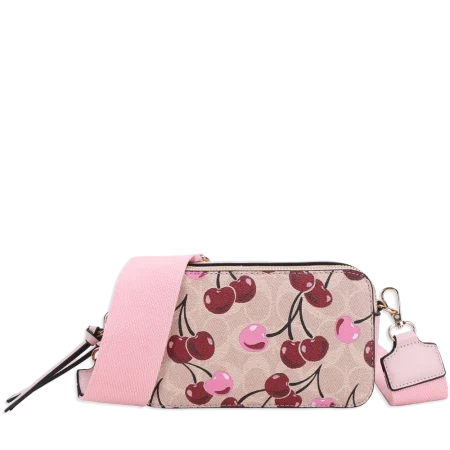 Cherry Half Moon Crossbody