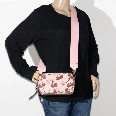 Cherry Half Moon Crossbody