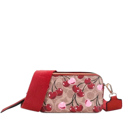 Cherry Half Moon Crossbody