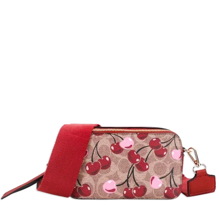 Cherry Half Moon Crossbody
