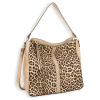 Leopard Print Hobo Bag