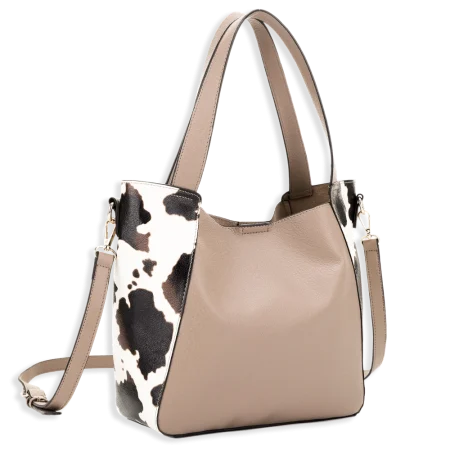 Cow Print Tote