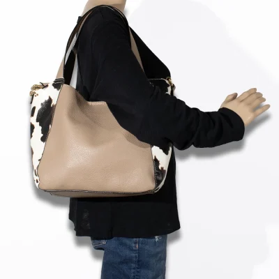 Cow Print Tote