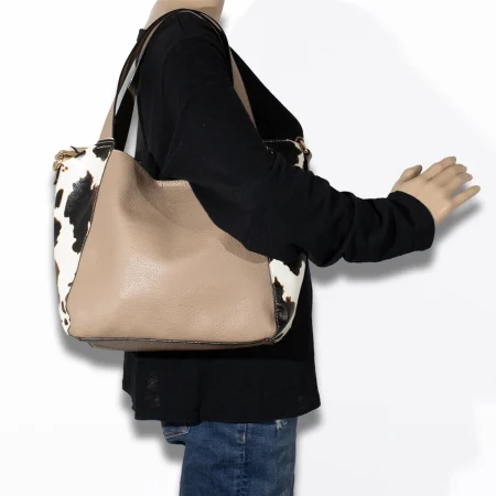 Cow Print Tote