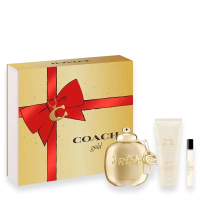 Coach Gold 3 oz. Gift Set