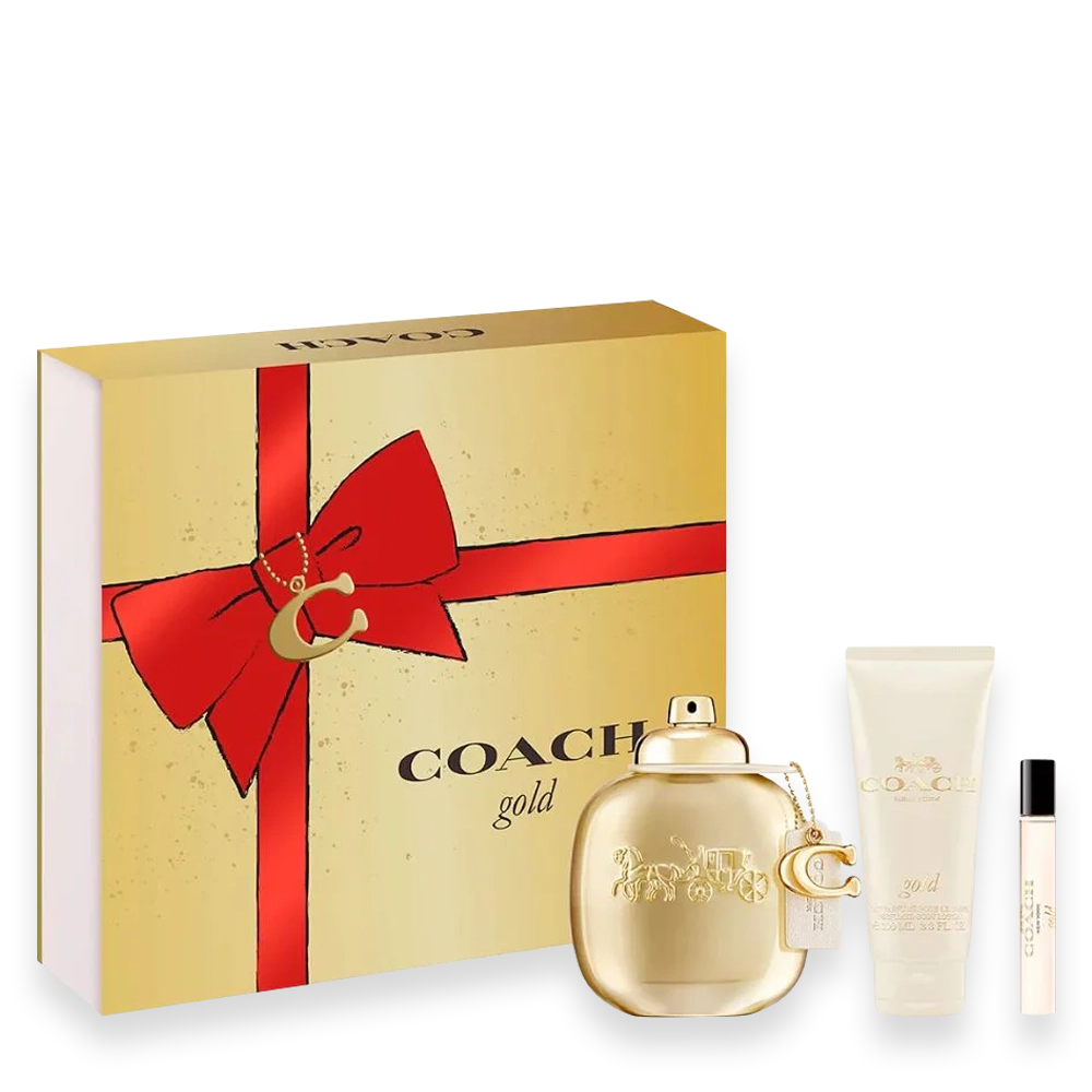 Coach Gold 3 oz. Gift Set