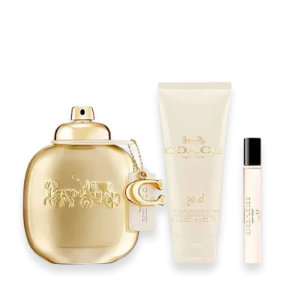 Coach Gold 3 oz. Gift Set