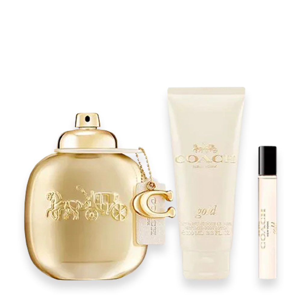 Coach Gold 3 oz. Gift Set