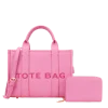 2pc The Medium Tote Bag with Wallet *PU Leather*
