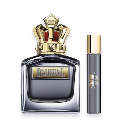 Scandal Pour Homme by Jean Paul Gaultier 3.4 oz. Travel Set