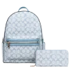 2pc Half Moon Backpack with Wallet
