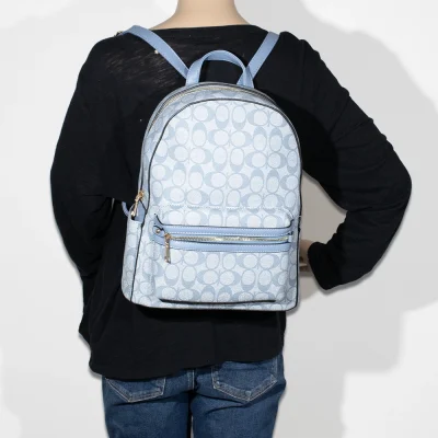 2pc Half Moon Backpack with Wallet