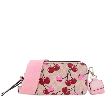 Cherry Half Moon Crossbody