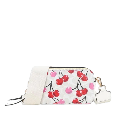 Cherry Half Moon Crossbody