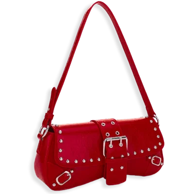 Studded Shoulder Bag