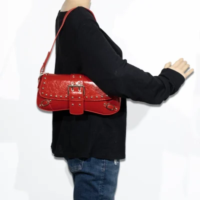 Studded Shoulder Bag