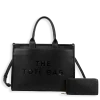 2pc The Leather Tote Bag with Wallet & Crossbody
