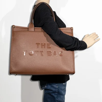 2pc The Leather Tote Bag with Wallet & Crossbody