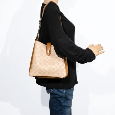 2pc Half Moon Shoulder-Crossbody with Wallet